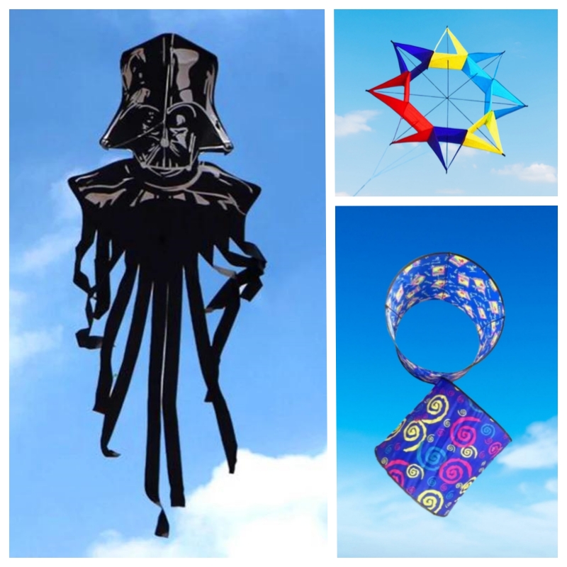 Kids Toys Entertainer - 3d Kite Flying Outdoor Toys Nylon