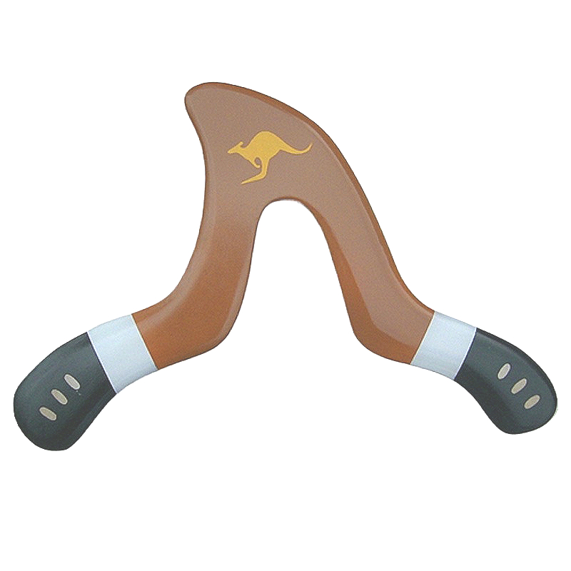 Kid Toys And More - Bằng Gỗ Thủ Công Boomerang Ném