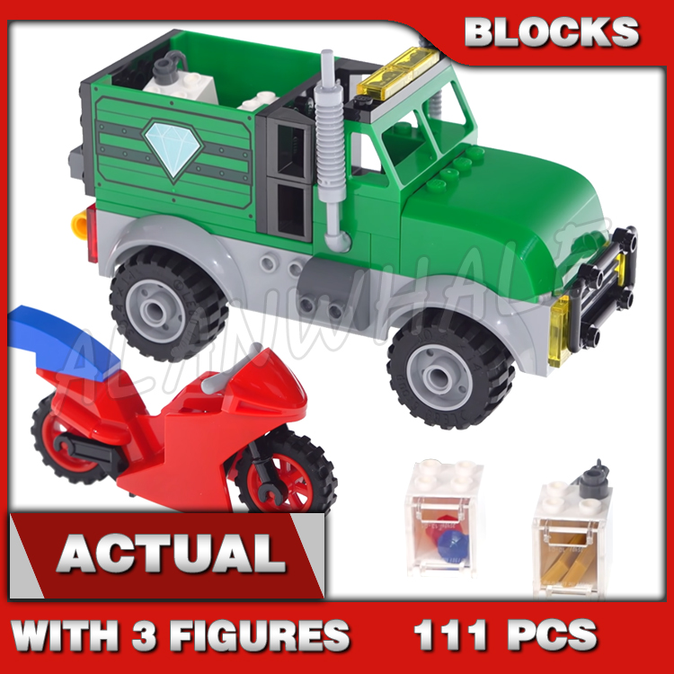 Kids Toys Christmas 2025 - 111pcs Super Fighter Spider Trucker Robbery