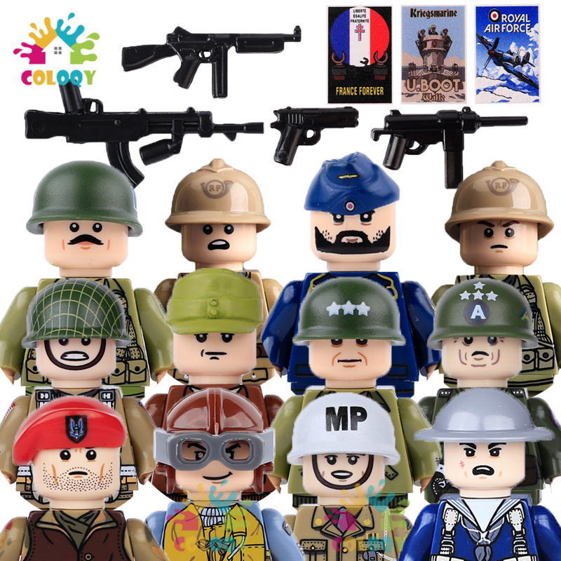 Kids Toys Uk - New Kids Toys WW2 Soldiers Building