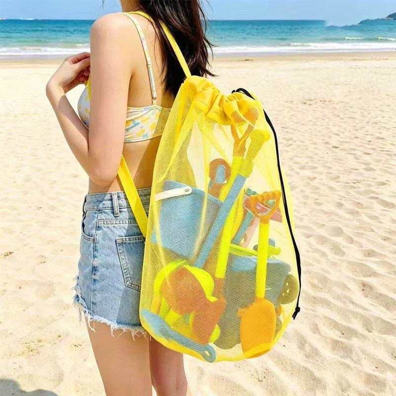 Kids Toys Kids Toys - Large Capacity Portable Mesh Beach Storage