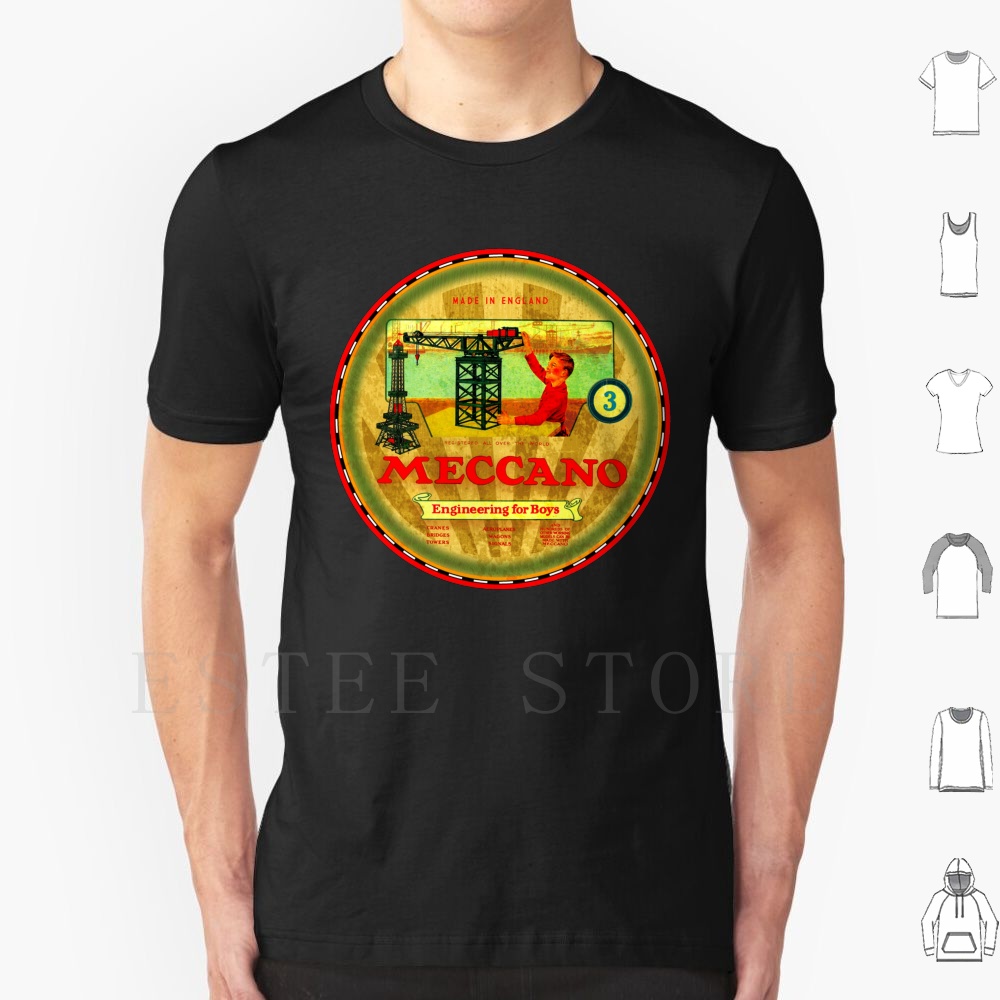 Kids Toys Uk - Meccano Metal Toys Uk T Shirt