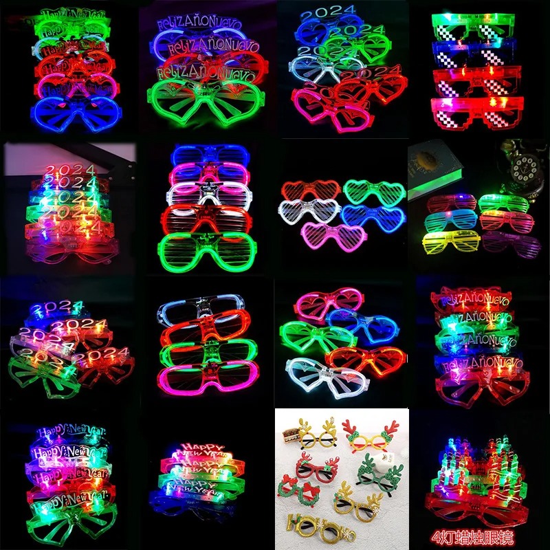 Kids Toys Christmas 2025 - 24pcs Kids Adult LED Light Up