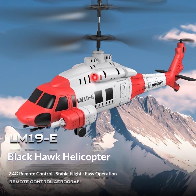 Kids Toys Channel - LM19-E Black Hawk RC Helicopter 2.4G