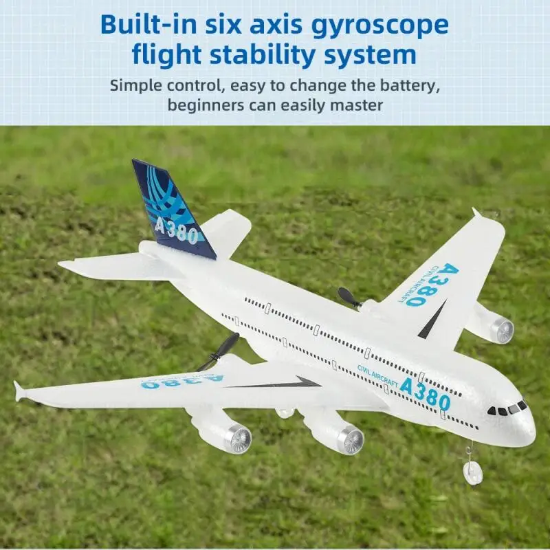 2.4G RC A380 Foam Airplane Gyr - đánh giá và giá Kid Toys And More