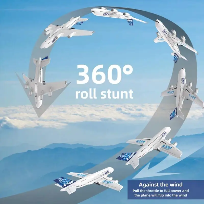 2.4G RC A380 Foam Airplane Gyr - đánh giá và giá Kid Toys And More
