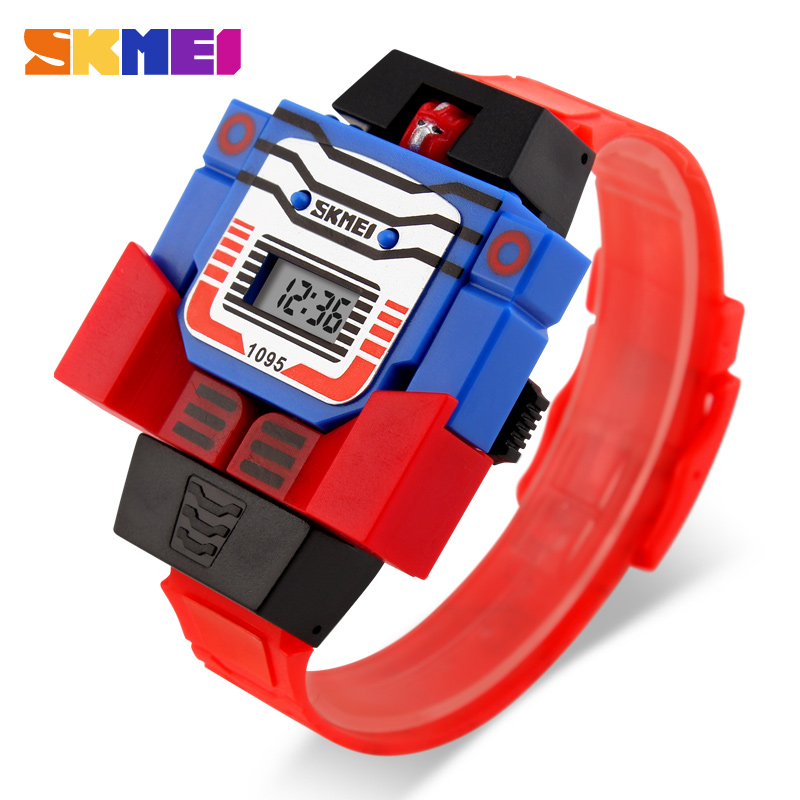 SKMEI Cartoon Kids Watches LED - đánh giá và giá Kids Toys List