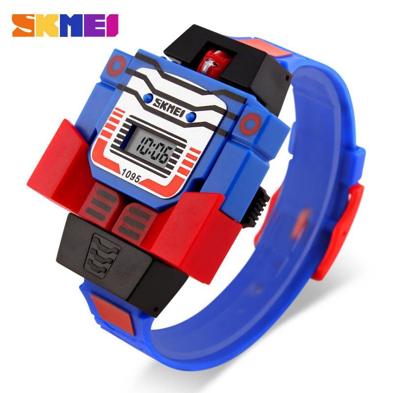 SKMEI Cartoon Kids Watches LED - đánh giá và giá Kids Toys List