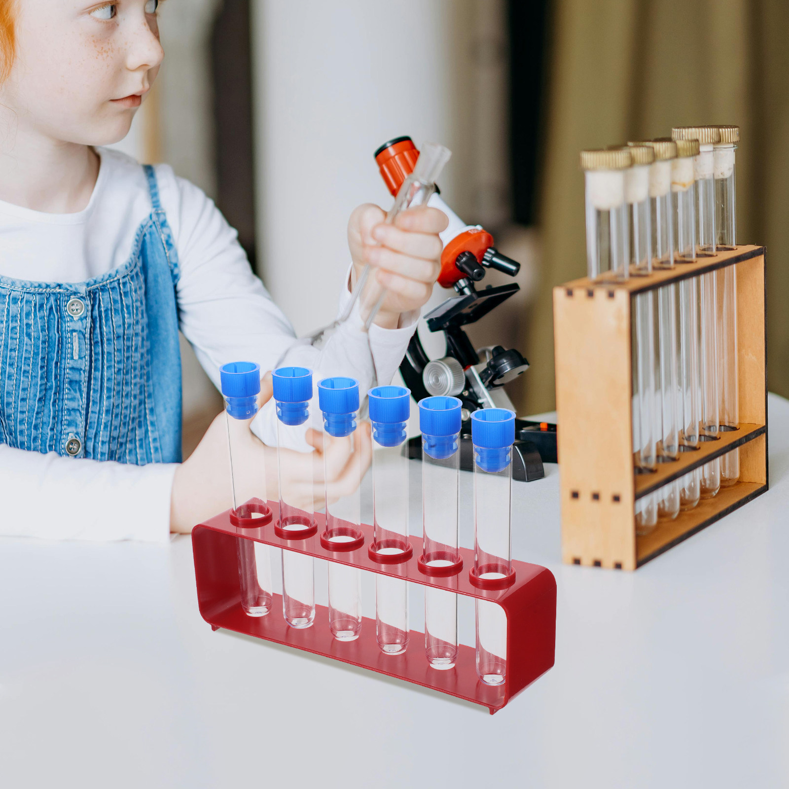 1Set Science Test Tube Clear P - đánh giá và giá Science Experiment Kit
