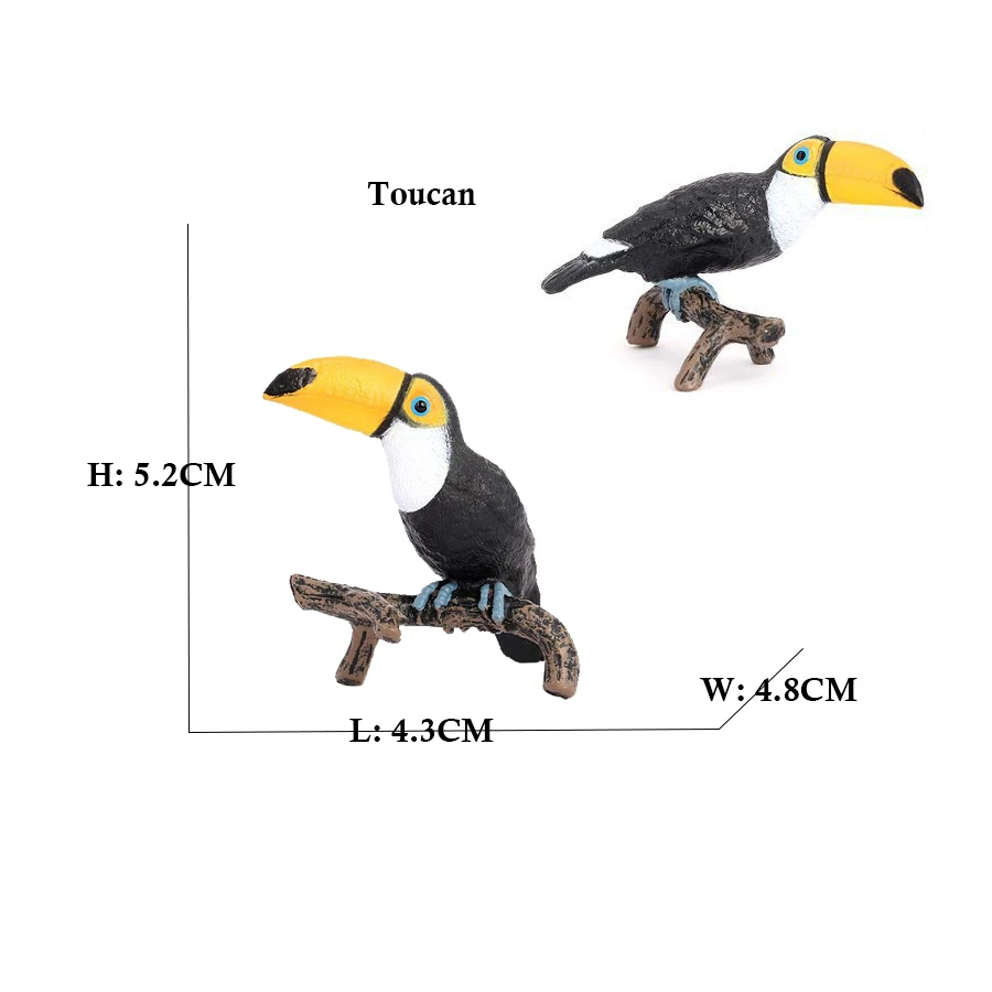 Bird Animal Figurines Stork Se - đánh giá và giá Kids Toys Under 200