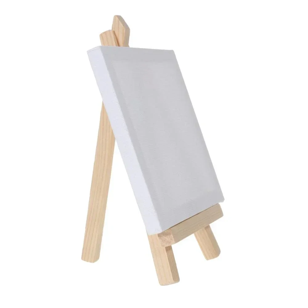 10/12pcs Mini Canvas and Easel - đánh giá và giá Kids Art Easel