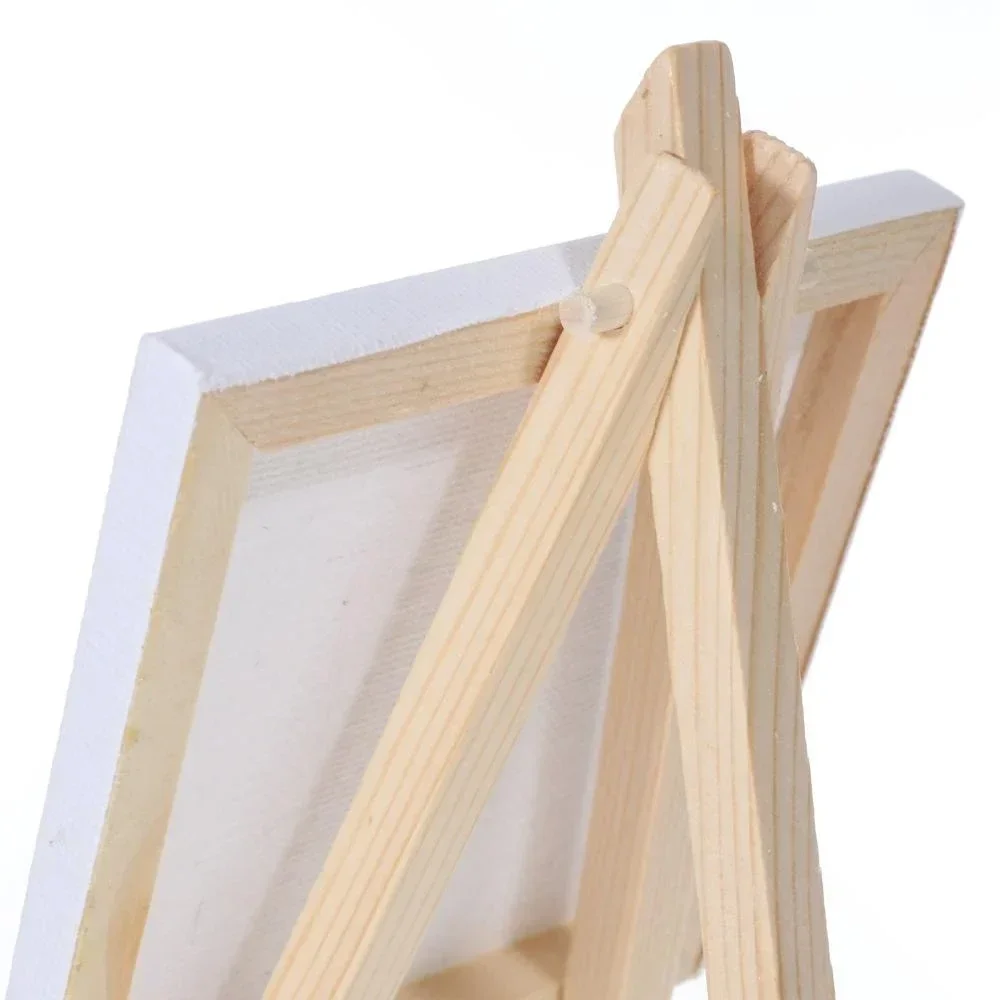 10/12pcs Mini Canvas and Easel - đánh giá và giá Kids Art Easel