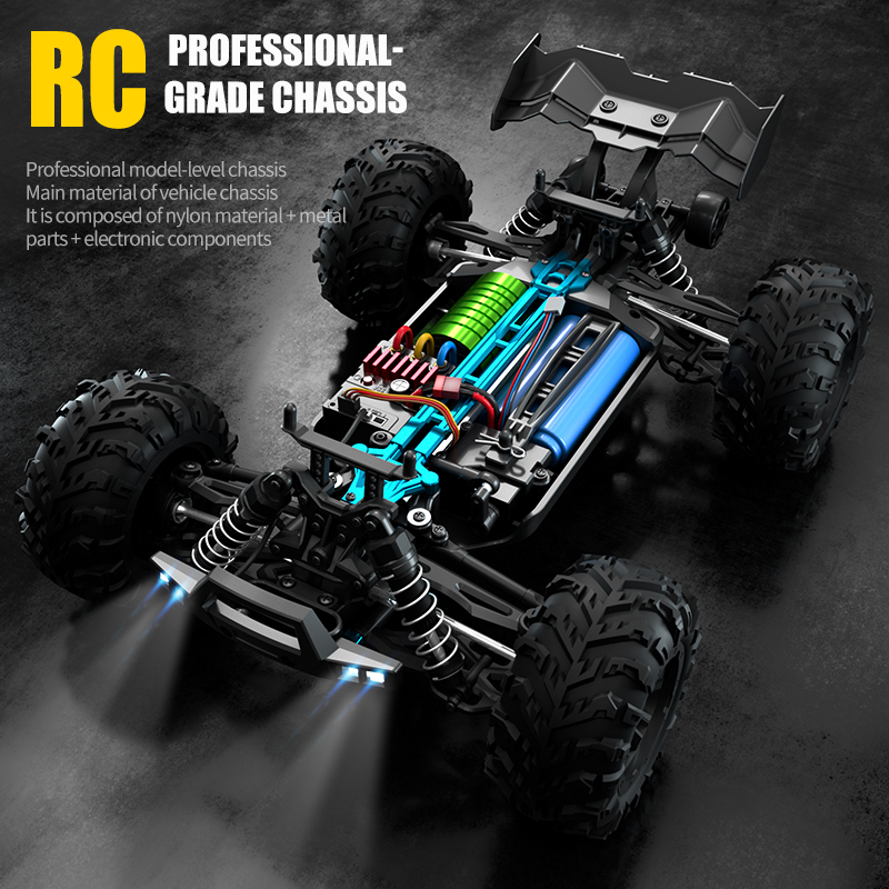1:16 75KM/H or 50KM/H 4WD RC C - đánh giá và giá Kid Toys And More