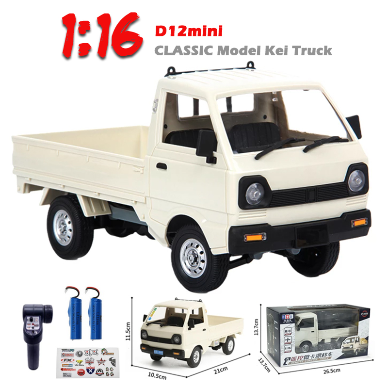 WPL D12 Mini 1:16 RC Car 2.4G  - đánh giá và giá Kid Toys And More