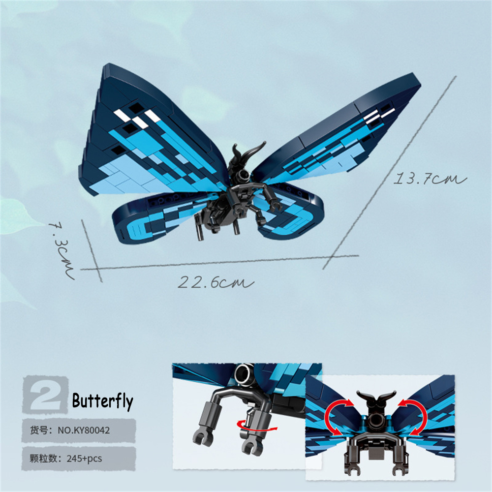 Butterfly Insects Building Blo - đánh giá và giá Kid Toys And More