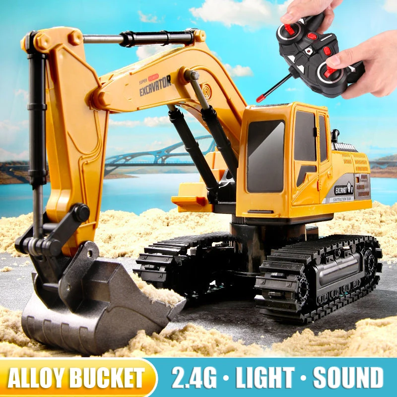 RC Excavator 2.4Ghz 6 Channel  - đánh giá và giá Kids Toys Channel