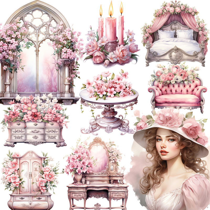 Pink Victoria Stickers Crafts  - đánh giá và giá Kids Toys Victoria