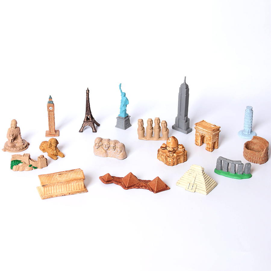 Mini Figurine Landmark Buildin - đánh giá và giá Kids Toys Under 200
