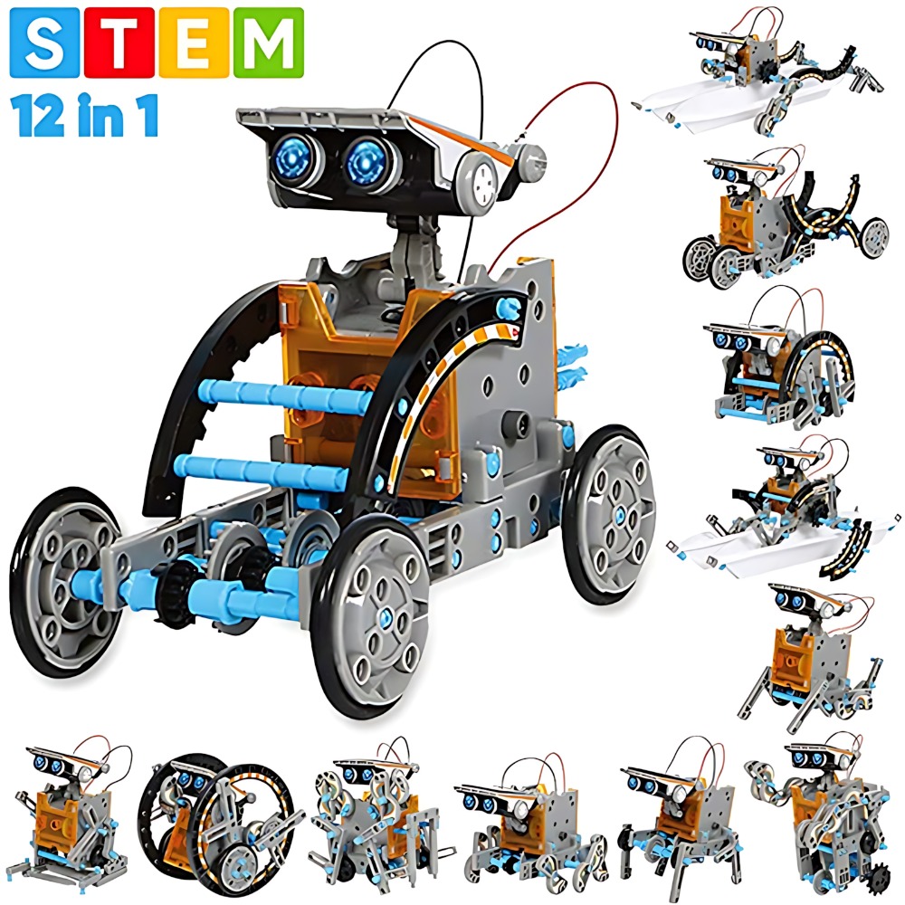 Solar Robot Building Blocks 12 - đánh giá và giá Science Experiment Kit