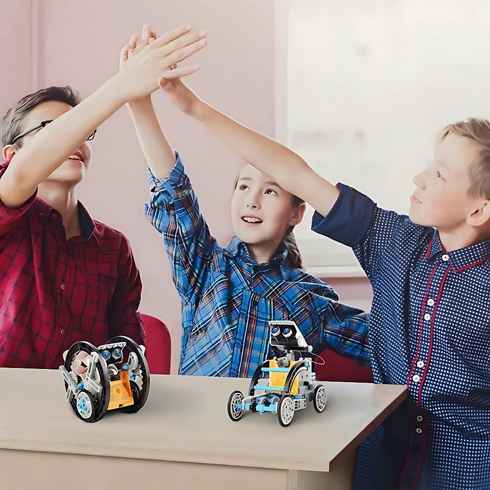 Solar Robot Building Blocks 12 - đánh giá và giá Science Experiment Kit