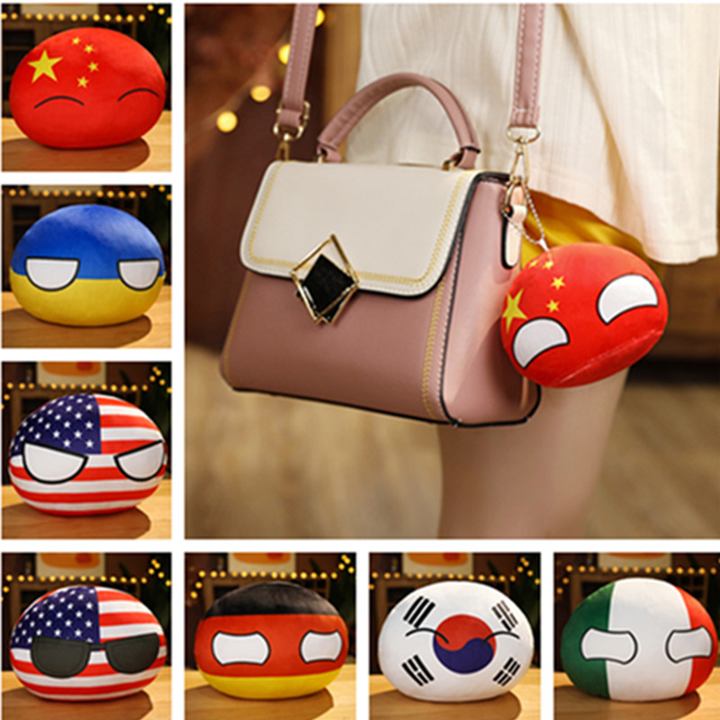 10cm Country Ball Plush Pendan - đánh giá và giá Kids Toys Uk