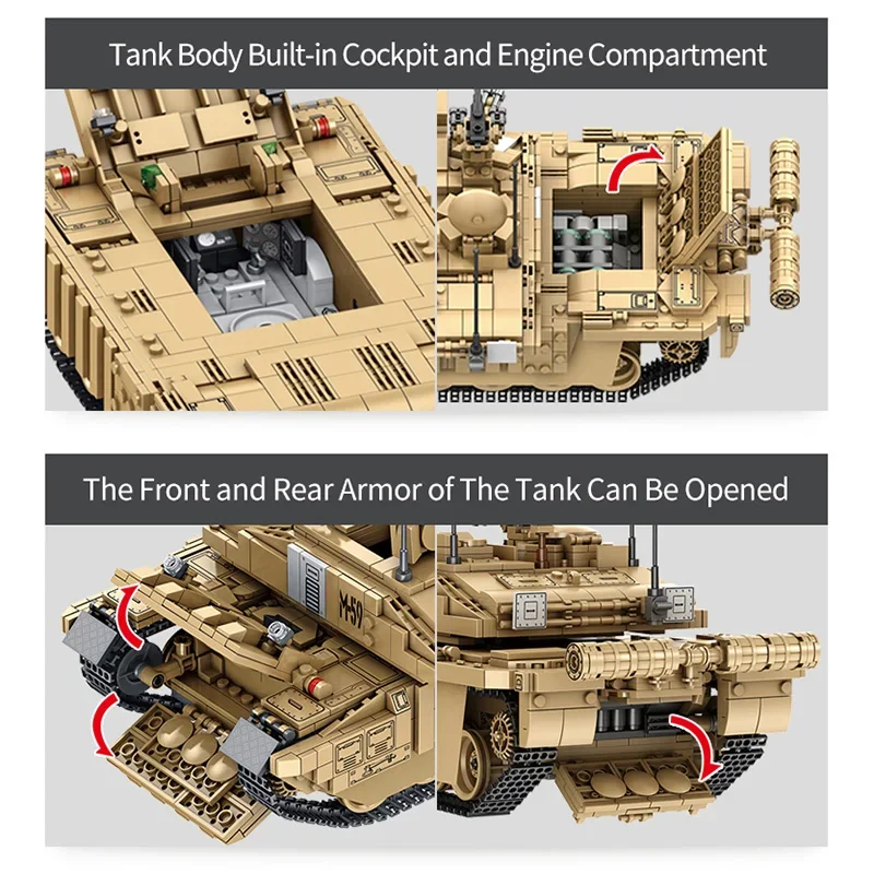 1687Pcs Military Tanks UK Chal - đánh giá và giá Kids Toys Uk