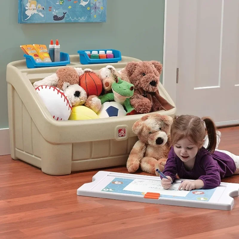 Furniture 2-in-1 Toy Box and E - đánh giá và giá Kids Art Easel