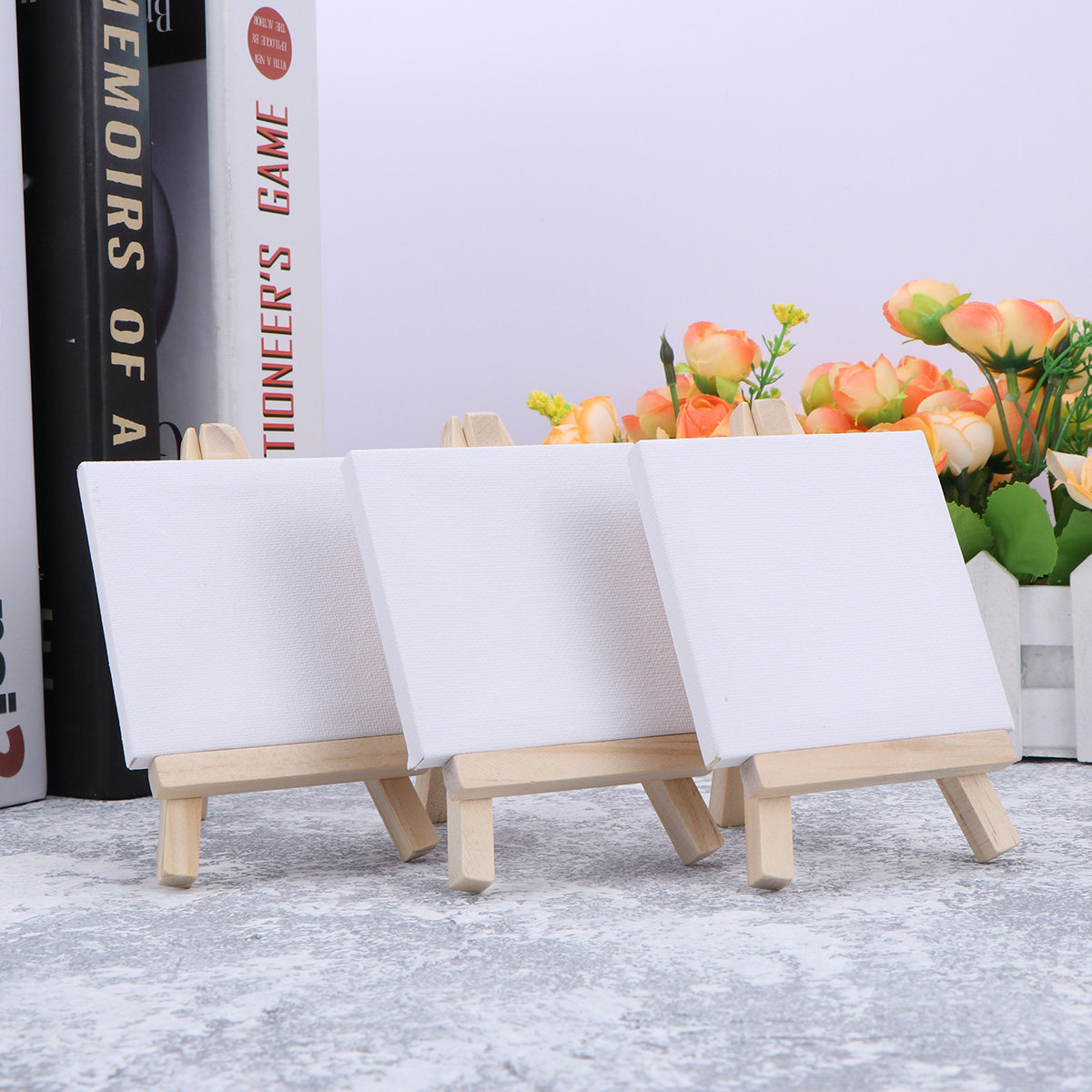 10Pcs Mini Wooden Easel with T - đánh giá và giá Kids Art Easel