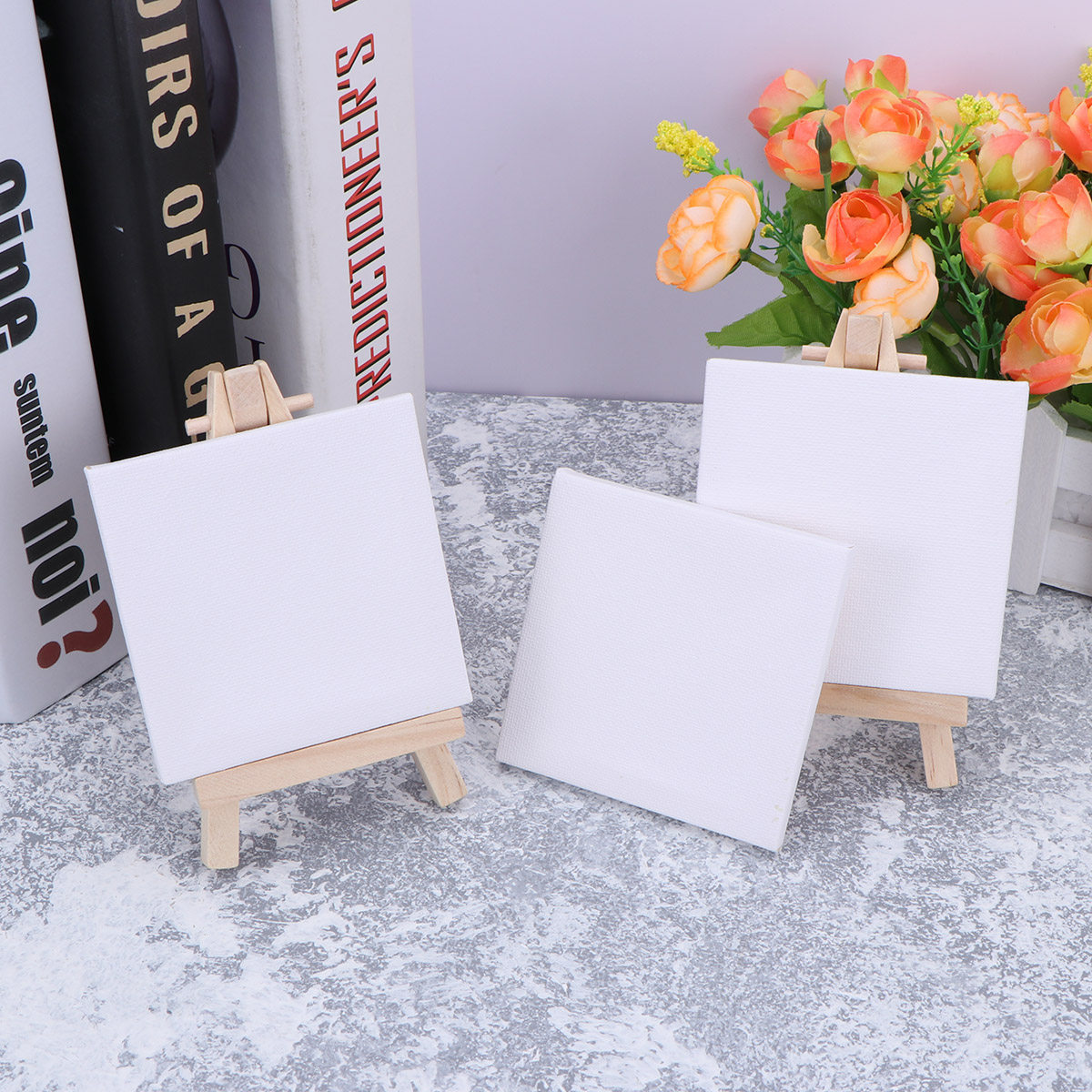 10Pcs Mini Wooden Easel with T - đánh giá và giá Kids Art Easel