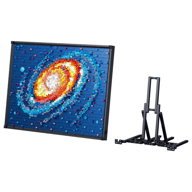 Idea Painting Block Pixel Art  - đánh giá và giá Kids Art Easel