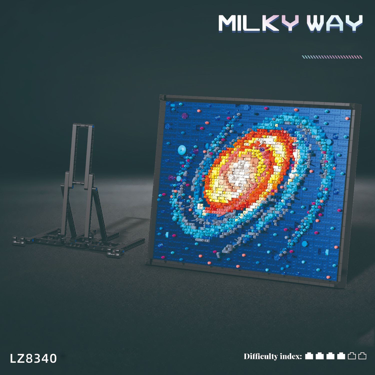 Idea Painting Block Pixel Art  - đánh giá và giá Kids Art Easel