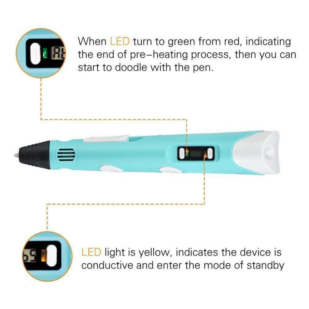 Dikale 3D Bút Màn Hình LED DIY - đánh giá và giá Kids Toys Uk
