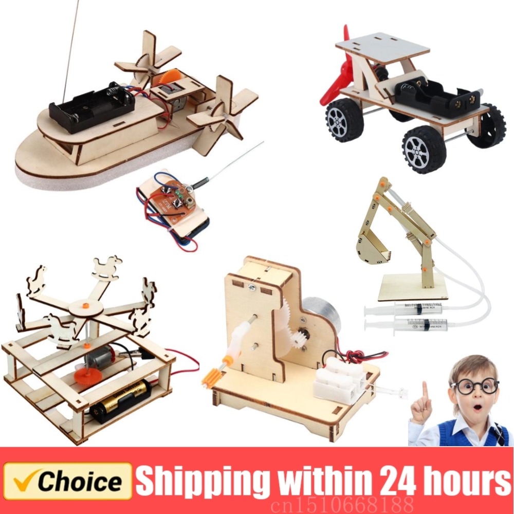 DIY Boat Model Science Toys Ki - đánh giá và giá Science Experiment Kit