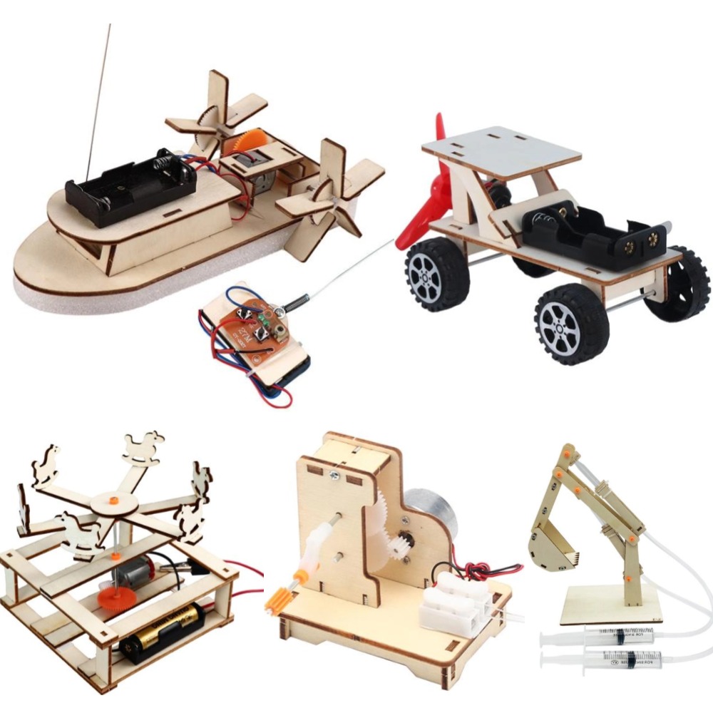 DIY Boat Model Science Toys Ki - đánh giá và giá Science Experiment Kit