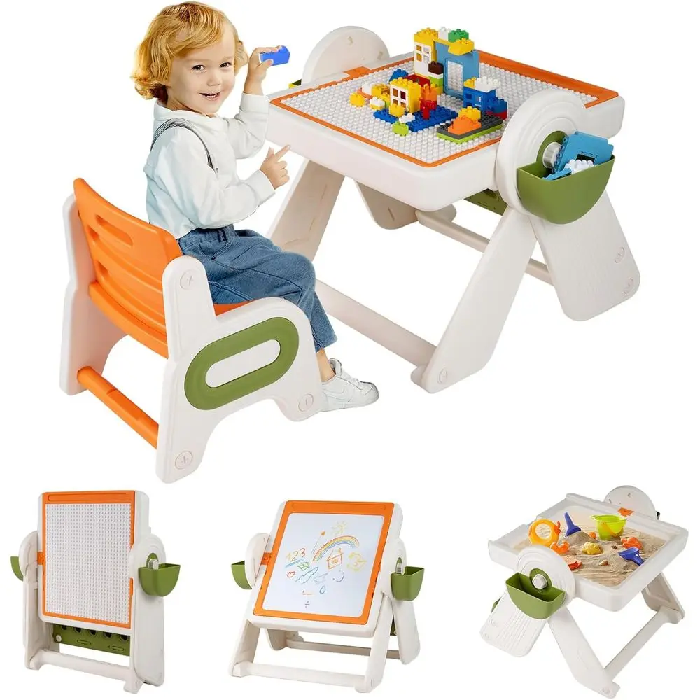 Height-Adjustable Art Easel wi - đánh giá và giá Kids Art Easel