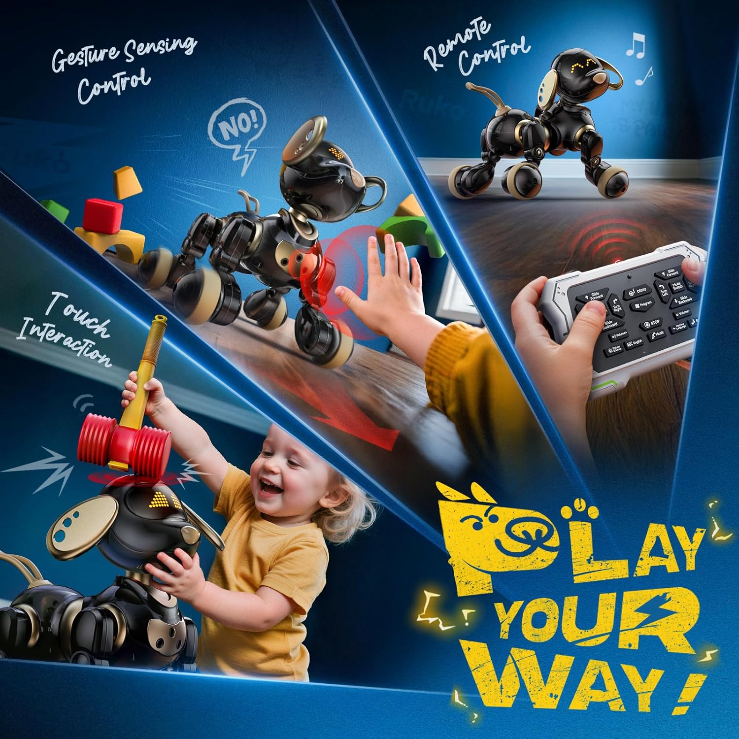 Smart 2.4G AI Robot dog toy In - đánh giá và giá Kid Toys And More