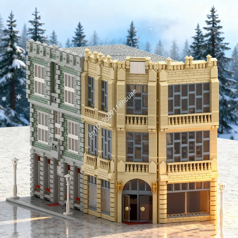 5046pcs MOC Department Store E - đánh giá và giá Kids Toys Exhibition