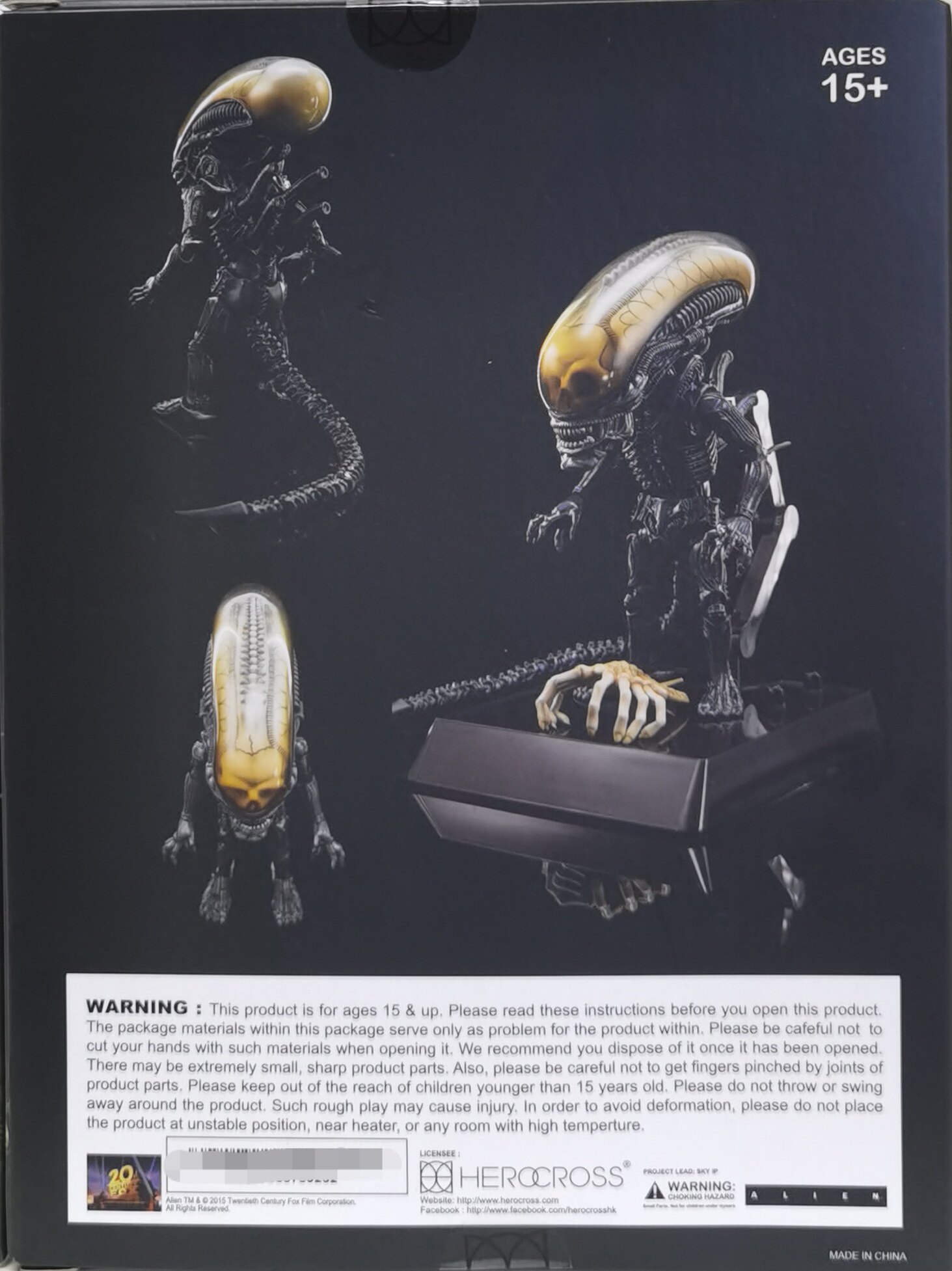 New Herocross Movie Alien Xeno - đánh giá và giá Xenomorph Kids Toys