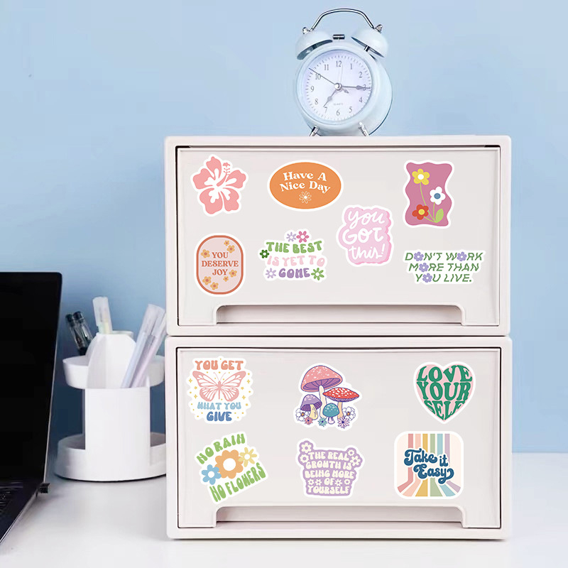100PCS Danish Pastel Aesthetic - đánh giá và giá Kids Toys Quotes