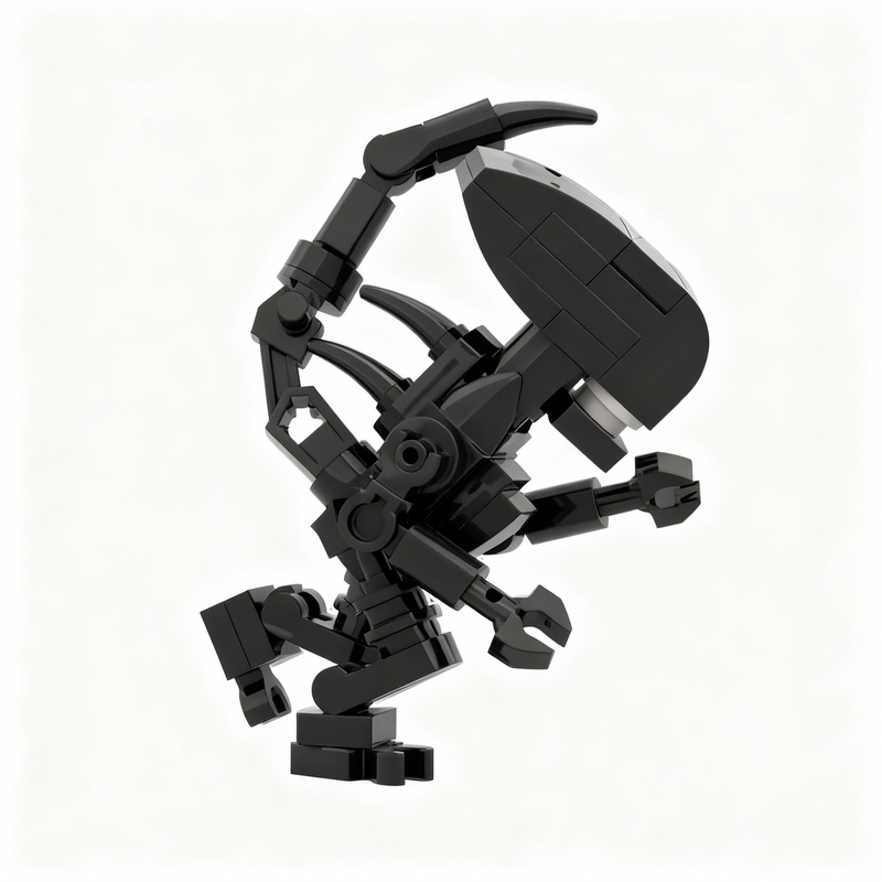370pcs MOC Space THE ALIEN XEN - đánh giá và giá Xenomorph Kids Toys
