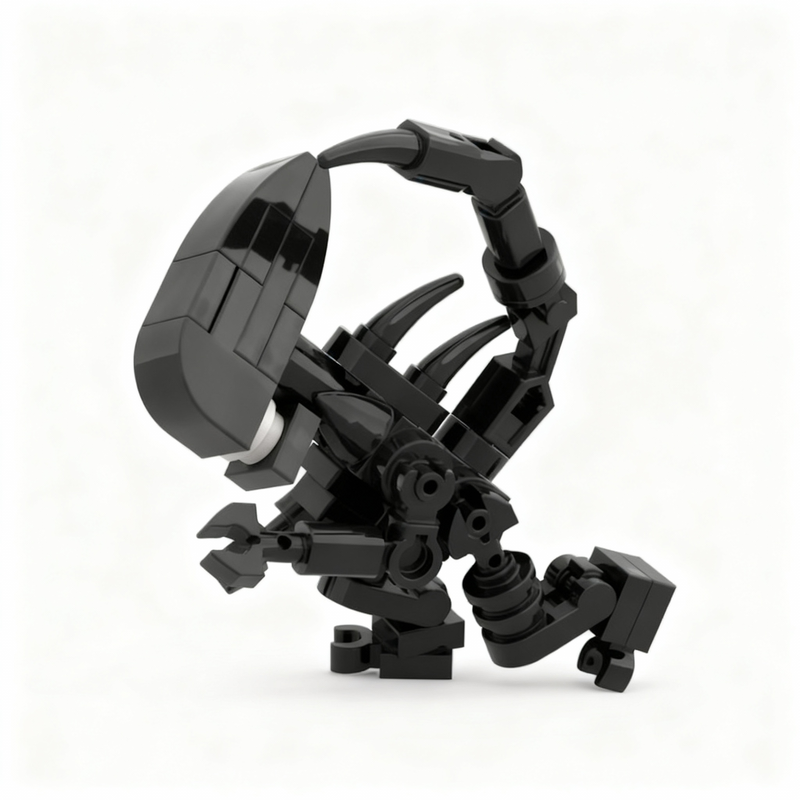 370pcs MOC Space THE ALIEN XEN - đánh giá và giá Xenomorph Kids Toys