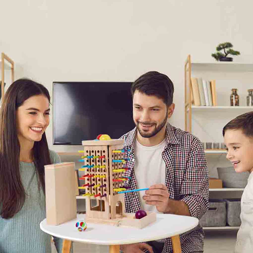 Montessori Wooden Stick Tower  - đánh giá và giá Kids Toys Entertainer
