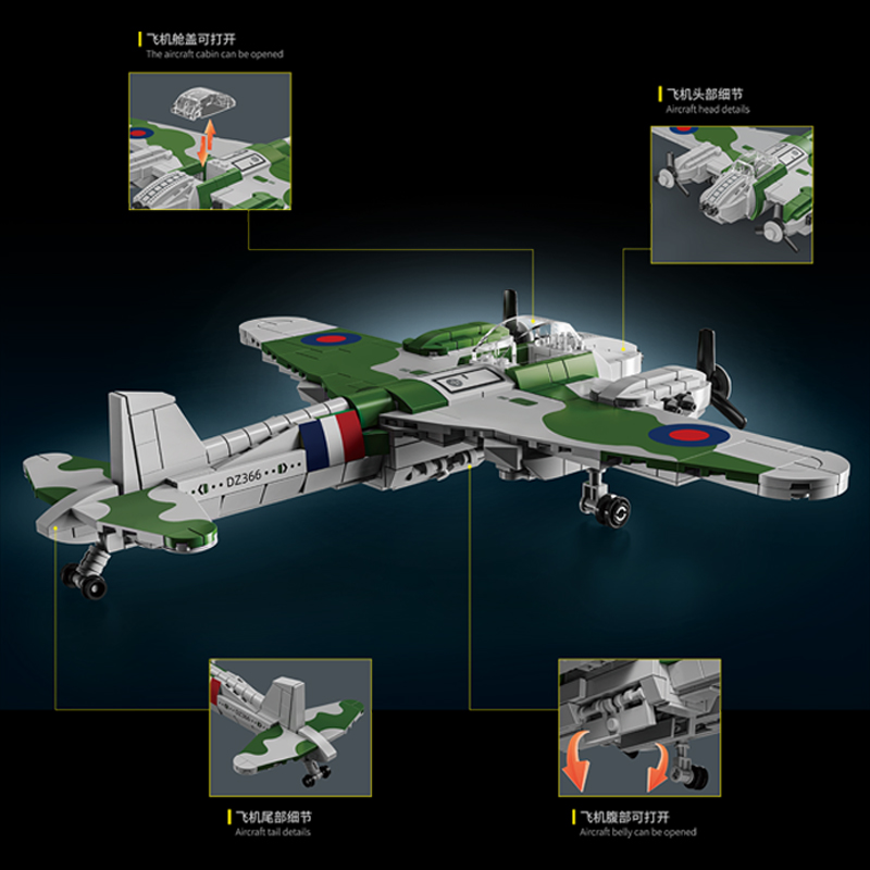UK Military WW2 De Havilland M - đánh giá và giá Kids Toys Uk