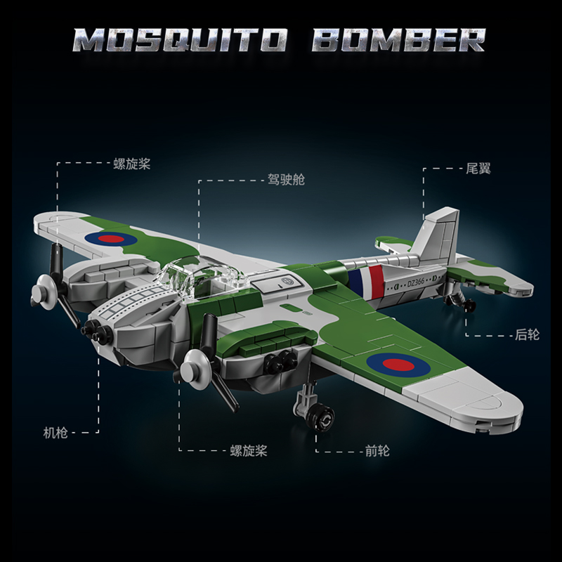 UK Military WW2 De Havilland M - đánh giá và giá Kids Toys Uk