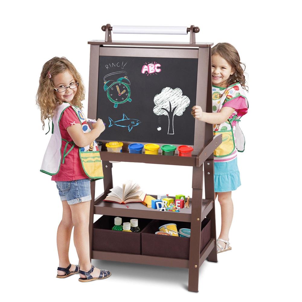 Kids Standing Art Easel With 2 - đánh giá và giá Kids Art Easel