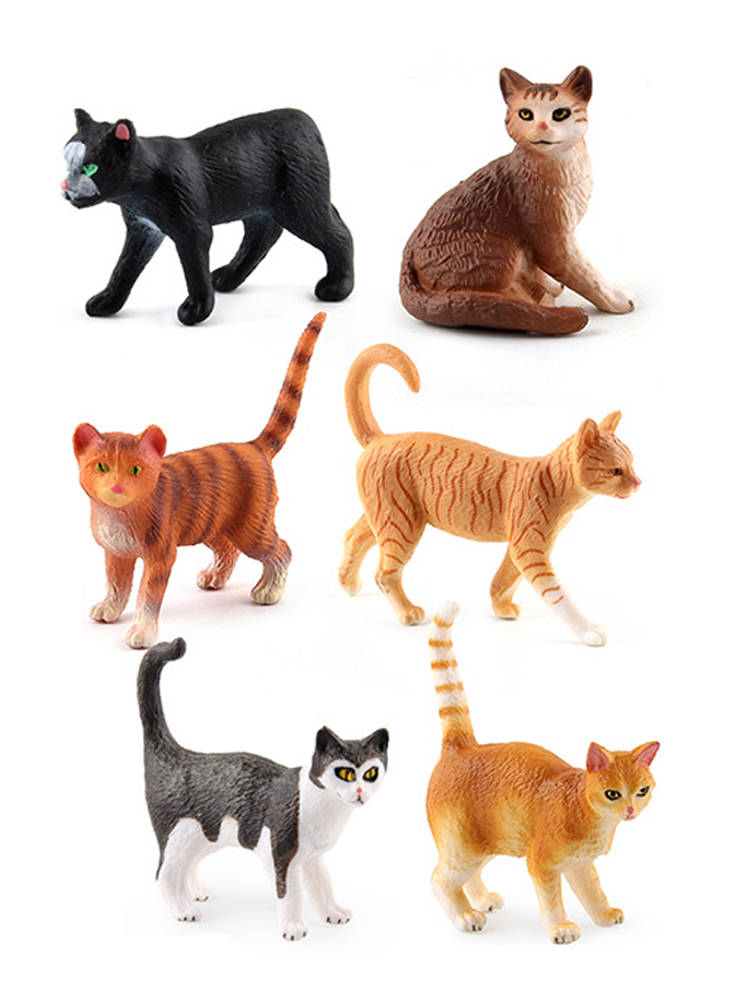 Realistic Plastic Cat Figurine - đánh giá và giá Kids Toys Under 200