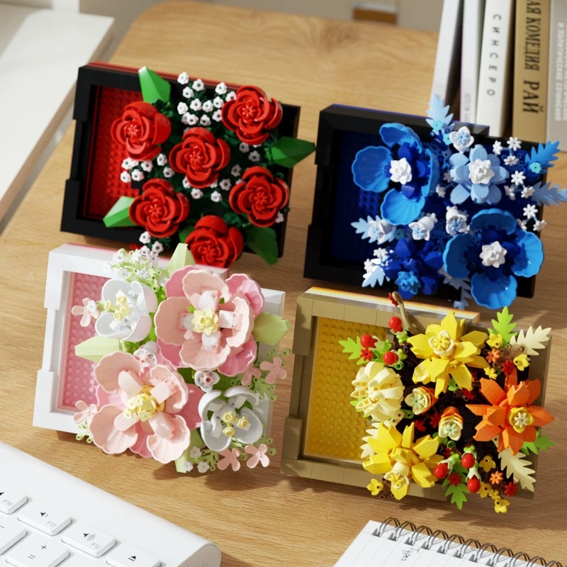 DIY 3D Famous Rose Hibiscus Et - đánh giá và giá Kids Toys Exhibition