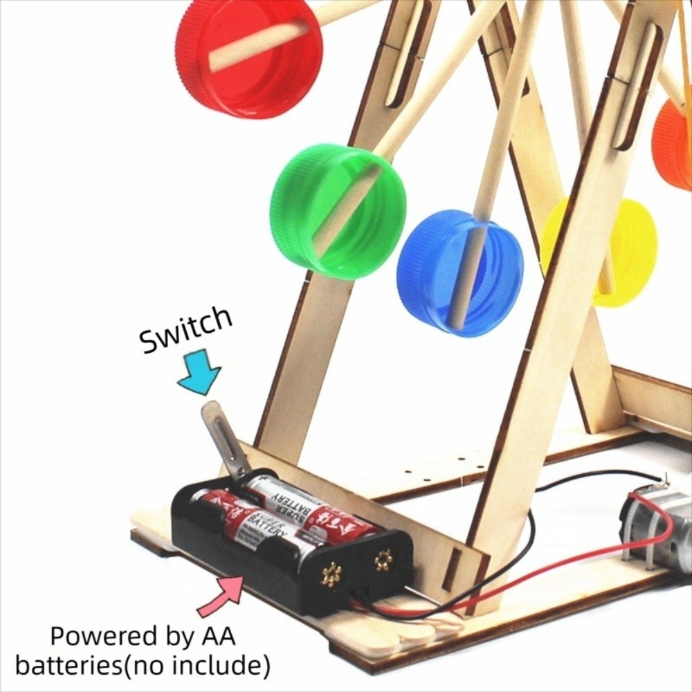 DIY Assembly Wooden Ferris Whe - đánh giá và giá Science Experiment Kit