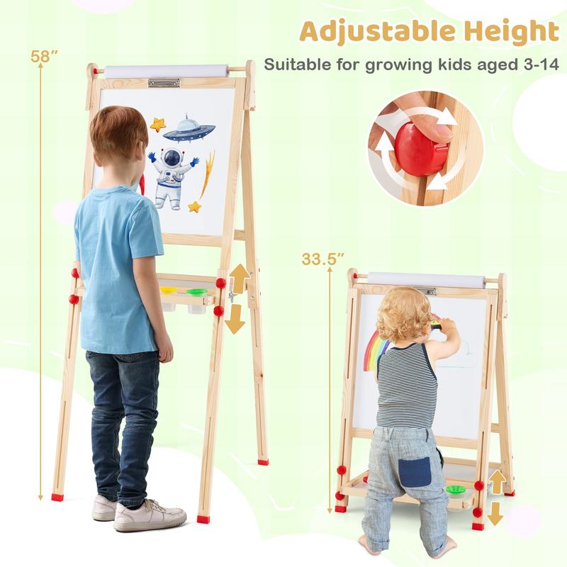 3-in-1 Double-Sided Folding Wo - đánh giá và giá Kids Art Easel