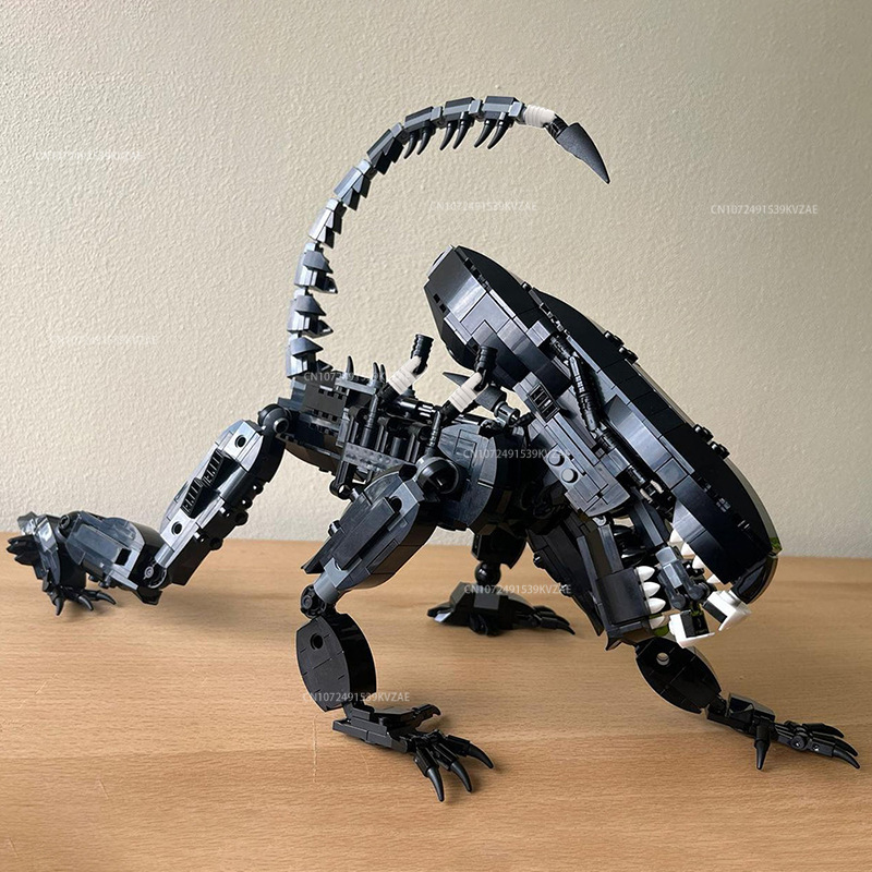 MOC Aliened Monster Building B - đánh giá và giá Xenomorph Kids Toys